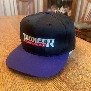 Men's Pioneer Equipment Co. Purple/Black Snapback Baseball Hat Cap by Otto